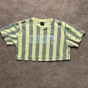 obey crop top